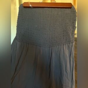 1 State black strapless pants romper/jumpsuit size medium